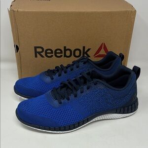 Reebok Print Run Prime ULTK Men’s Running Shoes – Vital Blue/Navy Size:10